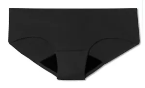 4 PARES BRAGAS RUBY BLISS HIPSTER PROTECCIÓN PERÍODO A PRUEBA DE FUGAS NEGRAS PARA MUJER 2XL - Imagen 1 de 2