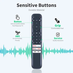 New RC813 FMB1 Voice Remote Control For TCL Smart TV 55Q750G 65Q750G 75Q750G - Picture 1 of 6