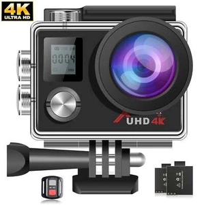 🔥CAMPARK 4K Ultra HD 30FPS Action Camera WiFi 4X Zoom Underwater Sports Camera~ - Picture 1 of 8