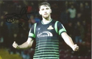 DONCASTER: BEN WHITEMAN SIGNED 6x4 ACTION PHOTO+COA - Picture 1 of 1