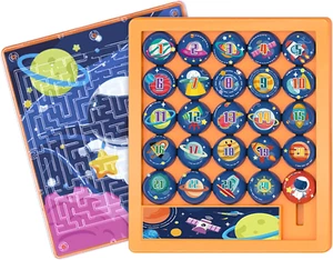 Slide Puzzlespiele, Schiebepuzzle Kinder, Reise Zappelspielzeug, Geduldspiele fü - Bild 1 von 7