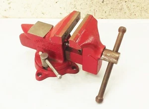 Vintage LITTLESTOWN No.150 swivel bench vise 3 1/2" jaws USA - Picture 1 of 14