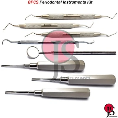 Periodontal Columbia Curette Gracey Calculus Remover Dental Extraction Elevator - Image 1 of 4