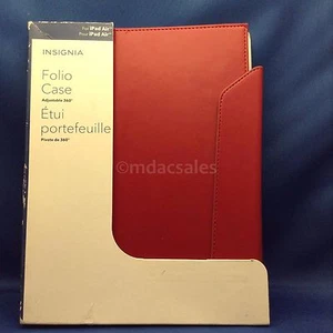 New! INSIGNIA FOLIO CASE FOR IPAD AIR, RED - Picture 1 of 1