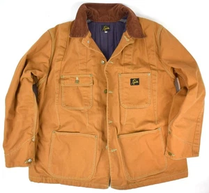 NEEDLES Oversized Quilt lined Chore Coat (Brown) Men's Medium * Made in JAPAN - Picture 1 of 12