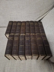 Vintage Charles Dickens Collection Odhams Press Ltd. 1930s Set of 15 Books - Picture 1 of 7