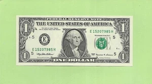 1999 ..UNCIRC $1  E 1520 7985 H .... 1999  $1  E-H    NICE NOTE        FRN - Picture 1 of 2