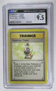 1999 Pokemon Base Set Trainer Pokemon Trader 77/102 CGC 9.5 - Bild 1 von 3