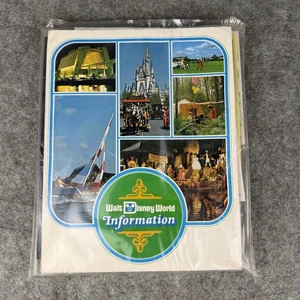 1976 Walt Disney World Information Brochure Packet Sealed Pre Epcot Ephemera - Picture 1 of 8