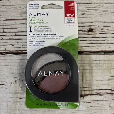 Almay Intense I-Color Everyday Neutrals Eyeshadow for Green Eyes #120 Green NEW - Image 1 of 4