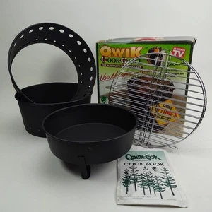Vintage Dick Butkus Qwik Cook Grill Alternative Food Cooker As Seen On TV! NEW - Picture 1 of 24