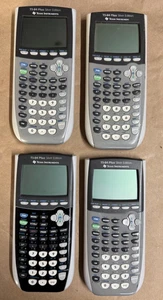 Ti-84 Plus Silver Edition Taschenrechner 4 Stück für Teile funktioniert nicht - Bild 1 von 3