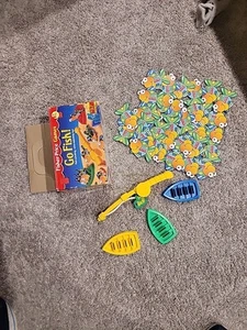 Vintage Fisher Price Games Go Fish 1997 Color Matching Preschool Partial Missing - Picture 1 of 4