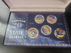 1999 Colorized State Quarters Collection ~ COA - Picture 1 of 1