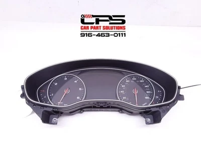16-17 AUDI A6 Speedometer Cluster 4G8920986R - Image 1 of 4