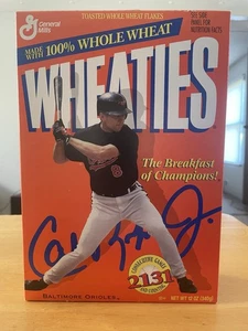 1995 Wheaties Box Cal Ripken Jr. 2131 aufeinanderfolgende Spiele & Zählung ungeöffnet - Bild 1 von 4