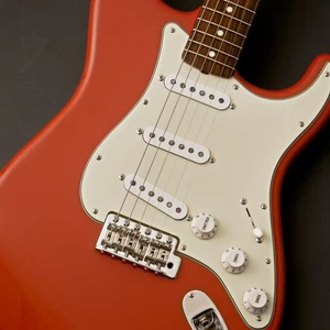 Fender FSR Made in Japan Traditional 60s Stratocaster -Fiesta Red- PU JD25003006 - Picture 1 of 11