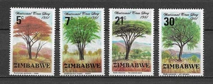 Simbabwe 1981 Bäume Serie 4 postfrisch MNH /TE5683 - Bild 1 von 1
