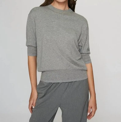 Pullover relajado manga codo cachemir otoño talla S Foto 1 de 3