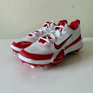 Nike Force Zoom Trout 9 Pro Baseball Cleats (University Red) US 8 Men FB2907-104 - Picture 1 of 7