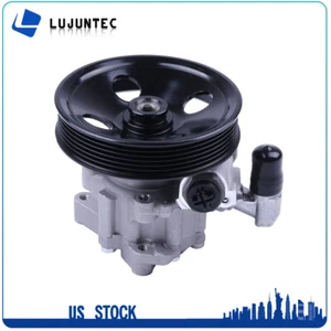 Power Steering Pump For Mercedes-Benz C230 C280 C350 CLK SLK 06 07 08 09 10 11 - Picture 1 of 7