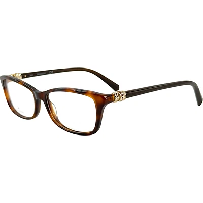 Marco de gafas de plástico Swarovski SK5243 para mujer 052 Dark Havana 54-15 Foto 1 de 4