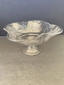1930s Paden City Depression Glass Orchid #890 Pattern Crows Foot Petal Rim Bowl - Picture 1 of 14