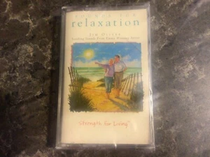 Jim Oliver Sounds For Relaxation Strength for Living (Cassette) NEW SEALED - Picture 1 of 5