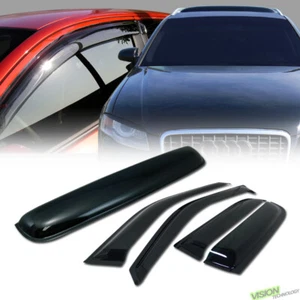For 07-11 Hodna CR-V Sun Rain Wind Window Visor+Moonroof Moon Roof Deflector 5P - Picture 1 of 2