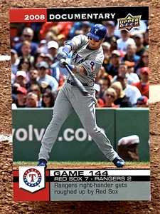 2008 Upper Deck Documentary Josh Hamilton #4343 - Picture 1 of 2