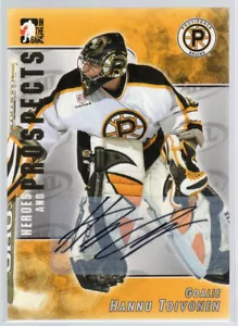 * 2004-05 ITG Heroes and Prospects Autographs #A-HT - HANNU TOIVONEN - Bild 1 von 2