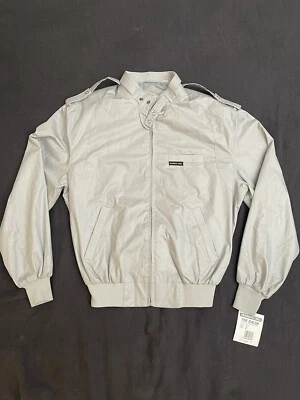 Chaqueta Members Only Café Racer - DEADSTOCK+TAGS - TALLA 38 Mediana Bomber Beige Foto 1 de 4
