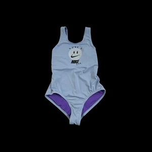 Nike Girls Size Large U Back One Piece Swimsuit Bathing Suit Have A Nike Day - Picture 1 of 7