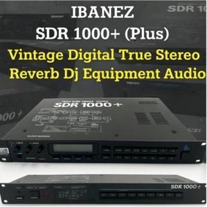 IBANEZ SDR 1000+ (Plus) Vintage Digital True Stereo Reverb Dj Equipment Audio ✅ - Bild 1 von 22