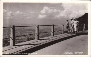 RPPC Postkarte Brasilien Rio de Janeiro Visto Tijuca - Bild 1 von 1