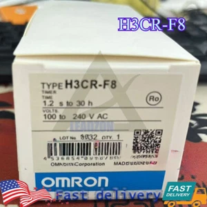 1PCS OMRON H3CR-F8 Brand New Twin Timer 100-240VAC Fast delivery with box - Picture 1 of 5