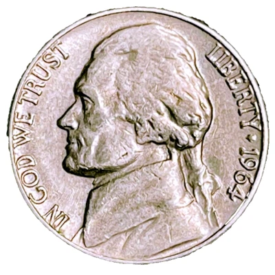 1964 Jefferson Nickel D 5c Five Cents 1969-D 5 Cents UNCIRCULATED COIN - Image 1 of 3