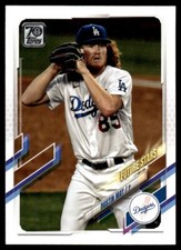 Dustin May 2021 Topps Series Two 2 Future Stars Card #355 Los Angeles Dodgers