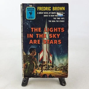 1st Print The Lights in the Sky Are Stars, Frederic Brown Bantam Paperback 1954 - Picture 1 of 11