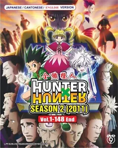DVD Anime HUNTER X HUNTER Complete Season 2 (2011)VOL (1-148 End) English Dubbed - Picture 1 of 2