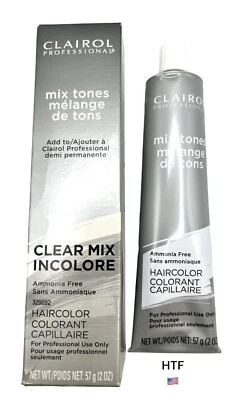 Clairol Professional Mix Tones Clear Mix Incolore -2 oz (1 unidad) Foto 1 de 4