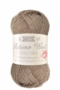 "Tilda" Mini Ball Yarn Doll Hair - Ash Blonde - Picture 1 of 1