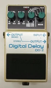 BOSS DD-2 Digital Delay Guitar Effects Pedal MIJ 1986 #275 with Box DHL or EMS - Picture 1 of 12