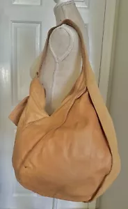 Kooba Leder Handtasche Hobo Bag Beige Elfenbein Schultertasche - Bild 1 von 21