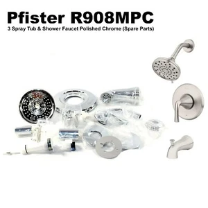 Pfister Single-Handle 3-Spray Tub/Shower Faucet (R908MPC) - Polished Chrome - Picture 1 of 20