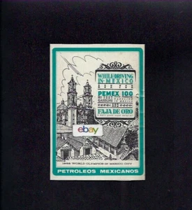 PEMEX OIL COMPANY MEXIKO WÄHREND DER FAHRT IN MEXIKO FRAGEN SIE NACH PEMEX 1968 ANZEIGE - Bild 1 von 1