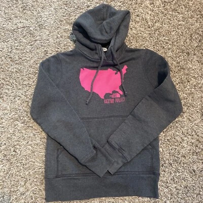 Chaqueta con capucha para mujer THE NORTH FACE m gris BACKYARD PROJECT HECHA EN EE. UU. Foto 1 de 4