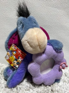 Disney Eeyore Plush Picture Frame 12”Soft Toy Teddy Winnie Friend Tags - Picture 1 of 7