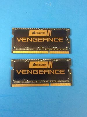 Corsair Vengeance 8GB(2X4GB) DDR3 SDRAM PC3-12800 204-Pin CMSX8GX3M2A1600C9 NT* - Image 1 of 2