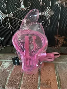 My Melody Clear Pink Backpack By Bioworld For Hot Topic- New With Tags - Picture 1 of 10
